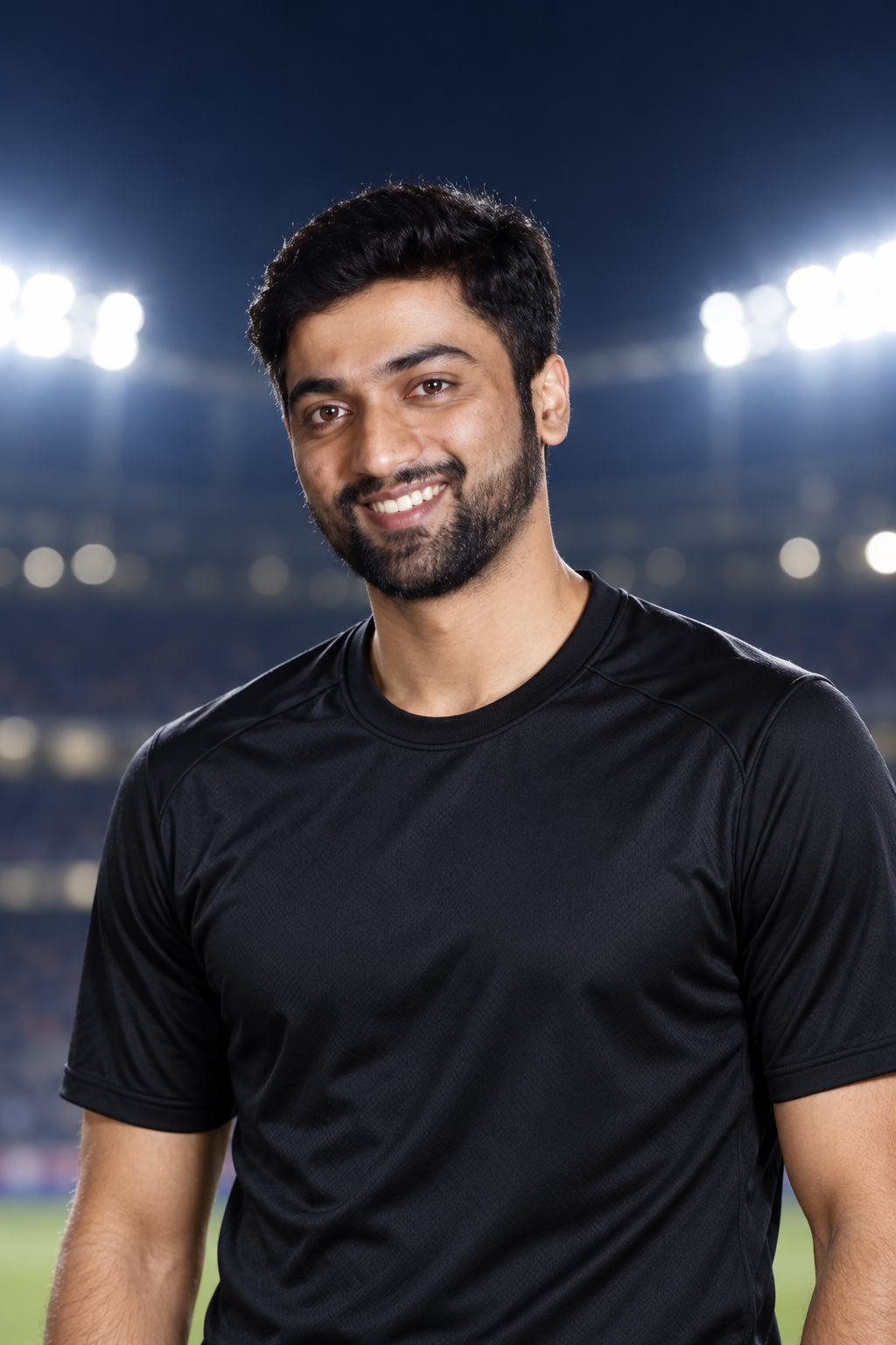 Uttam, Monks FC number 10, retouched stadium portrait