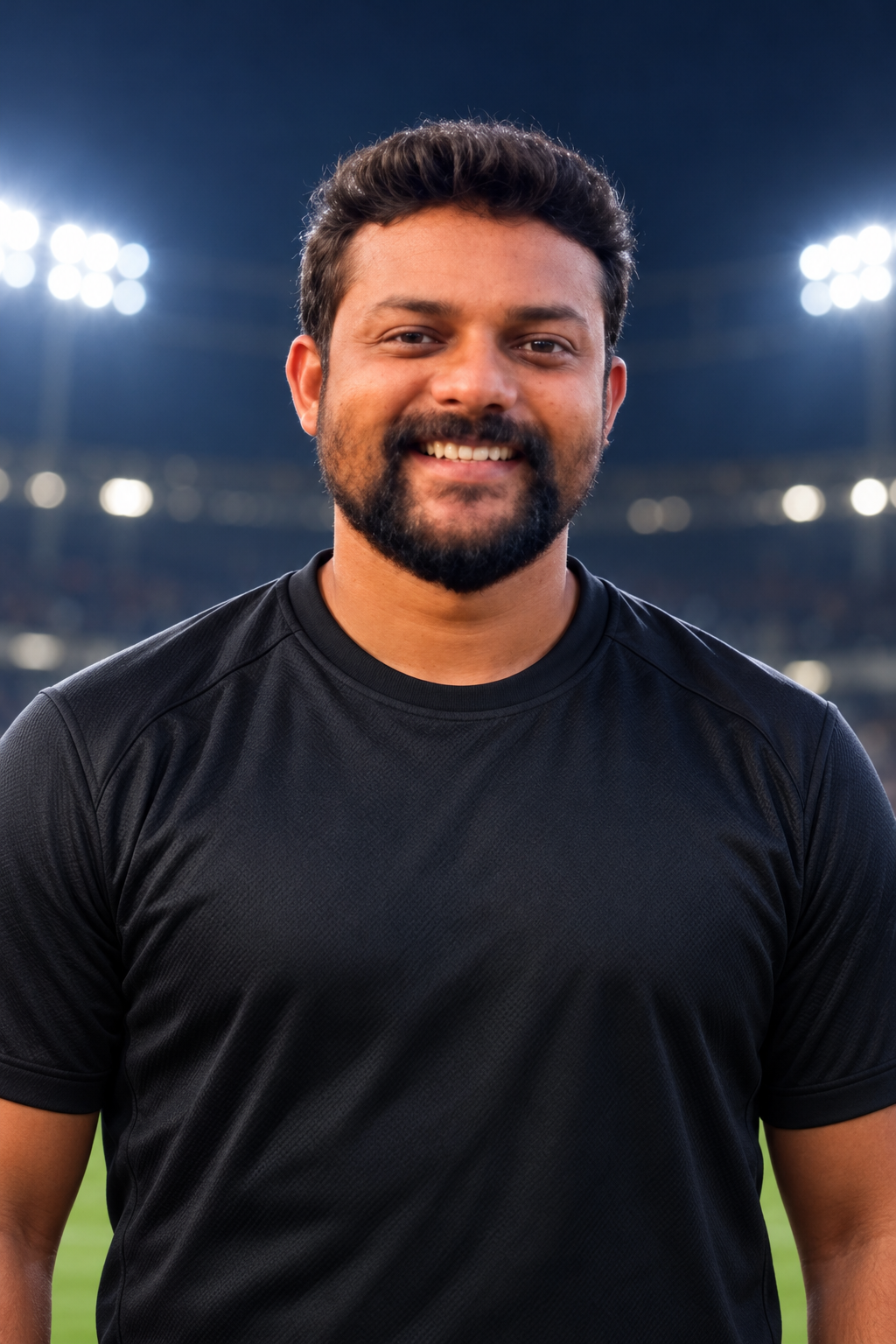 Sachin Kumar, Monks FC number 60, retouched stadium portrait