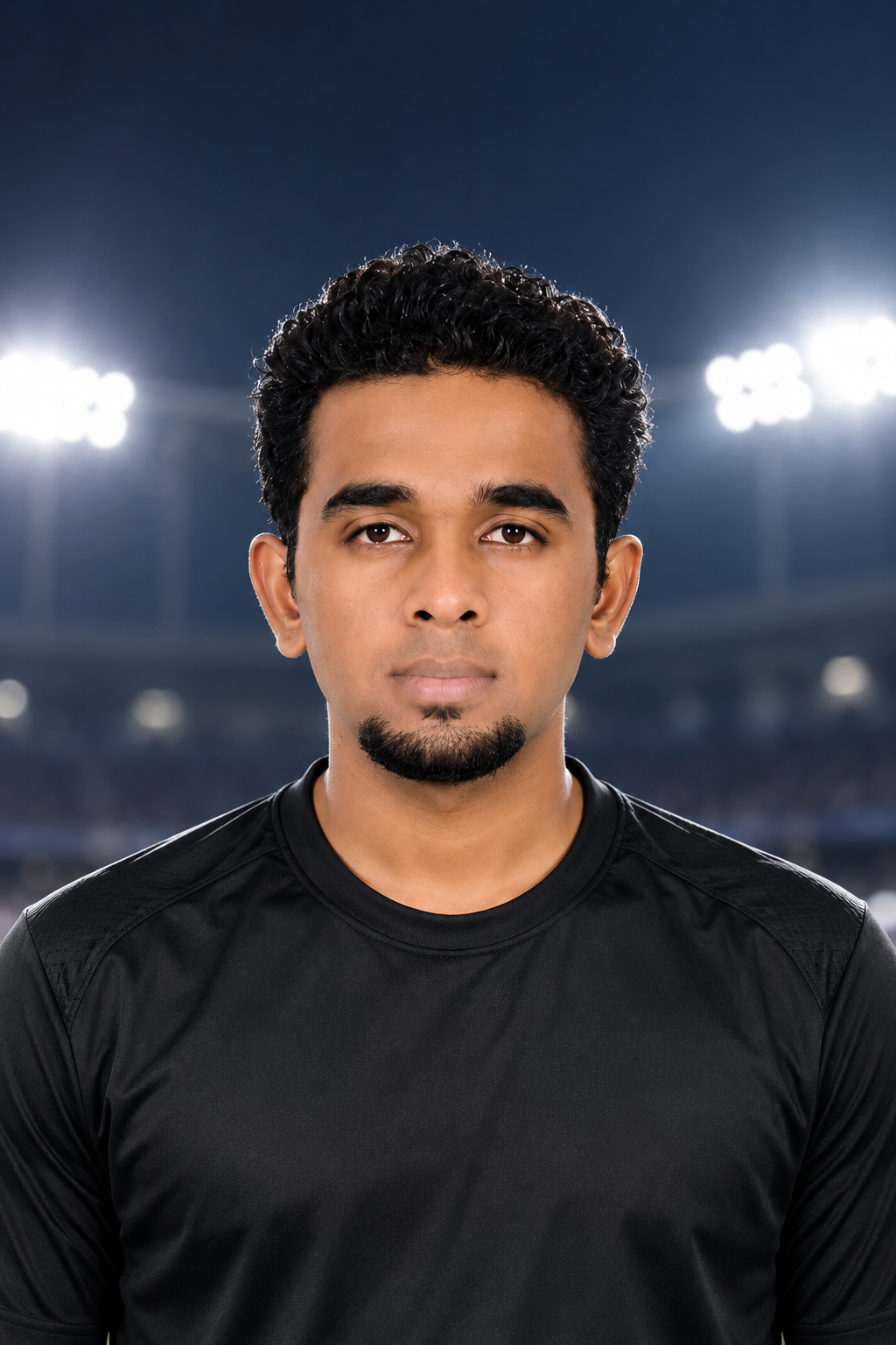 Praveen, Monks FC number 13, retouched stadium portrait